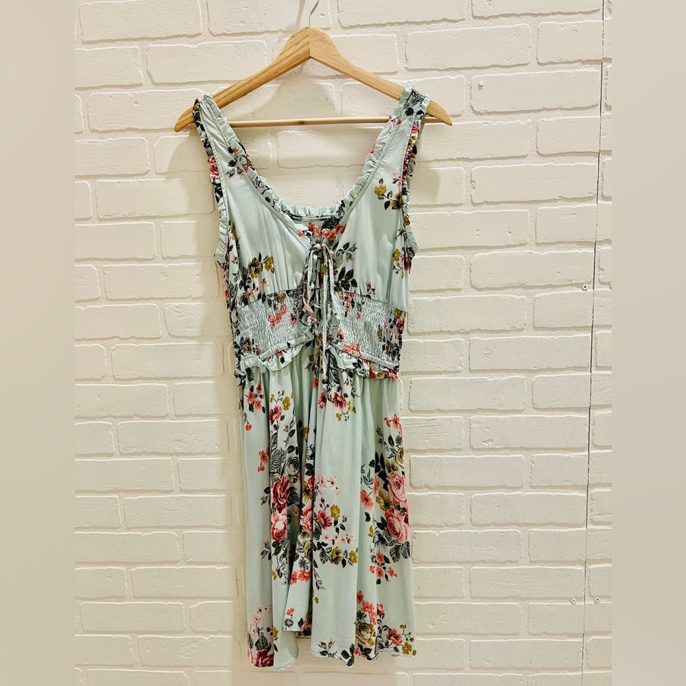 Angie brand dress with lace on front